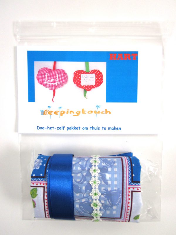 Knuffelhart make it yourself, Keepingtouch, in contact blijven met mooie momenten.