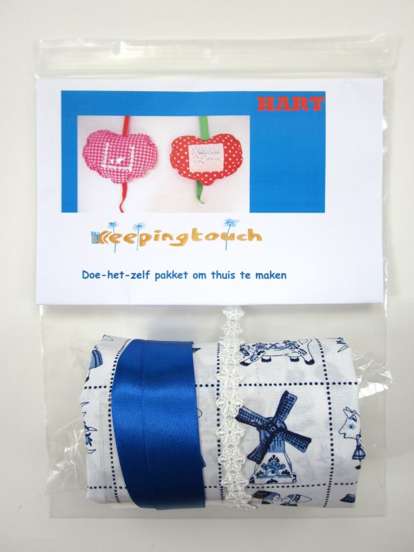 Knuffelhart make it yourself, Keepingtouch, in contact blijven met mooie momenten.