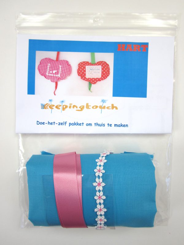 Knuffelhart make it yourself, Keepingtouch, in contact blijven met mooie momenten.